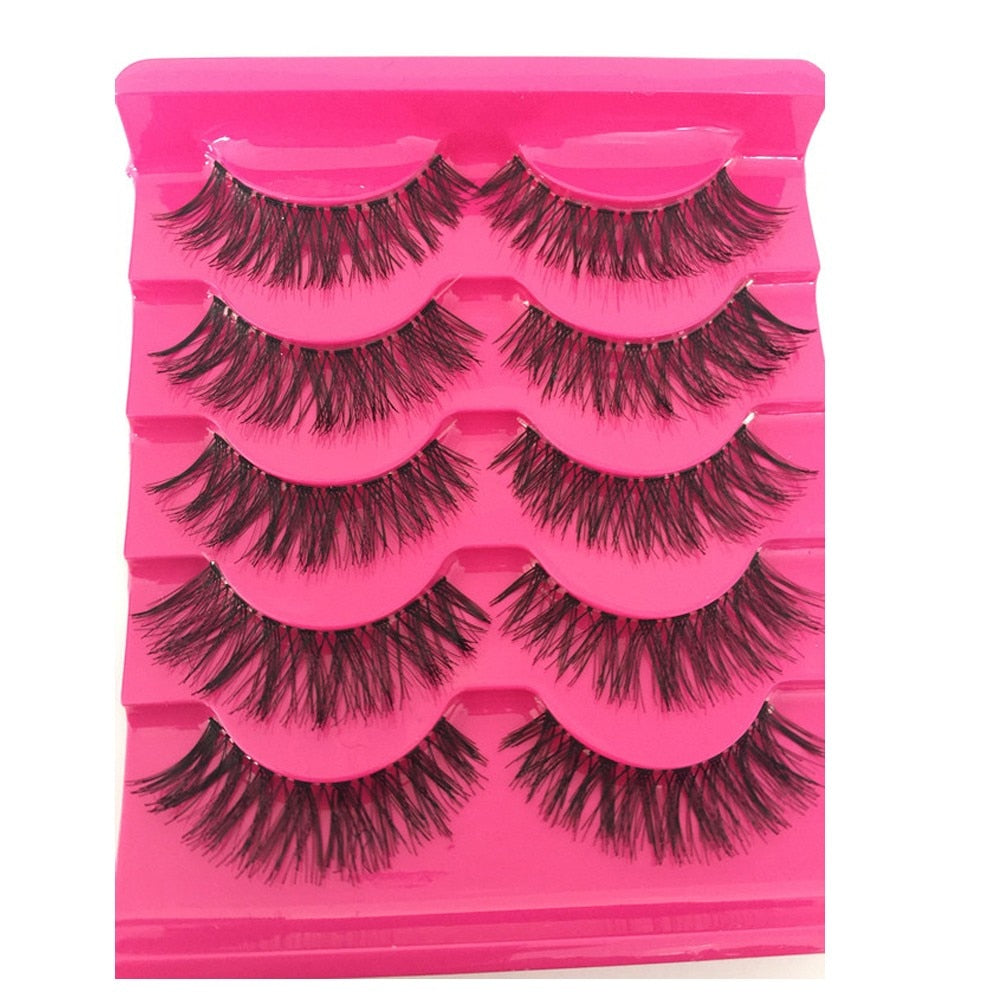 Handmade Thick False Eyelashes